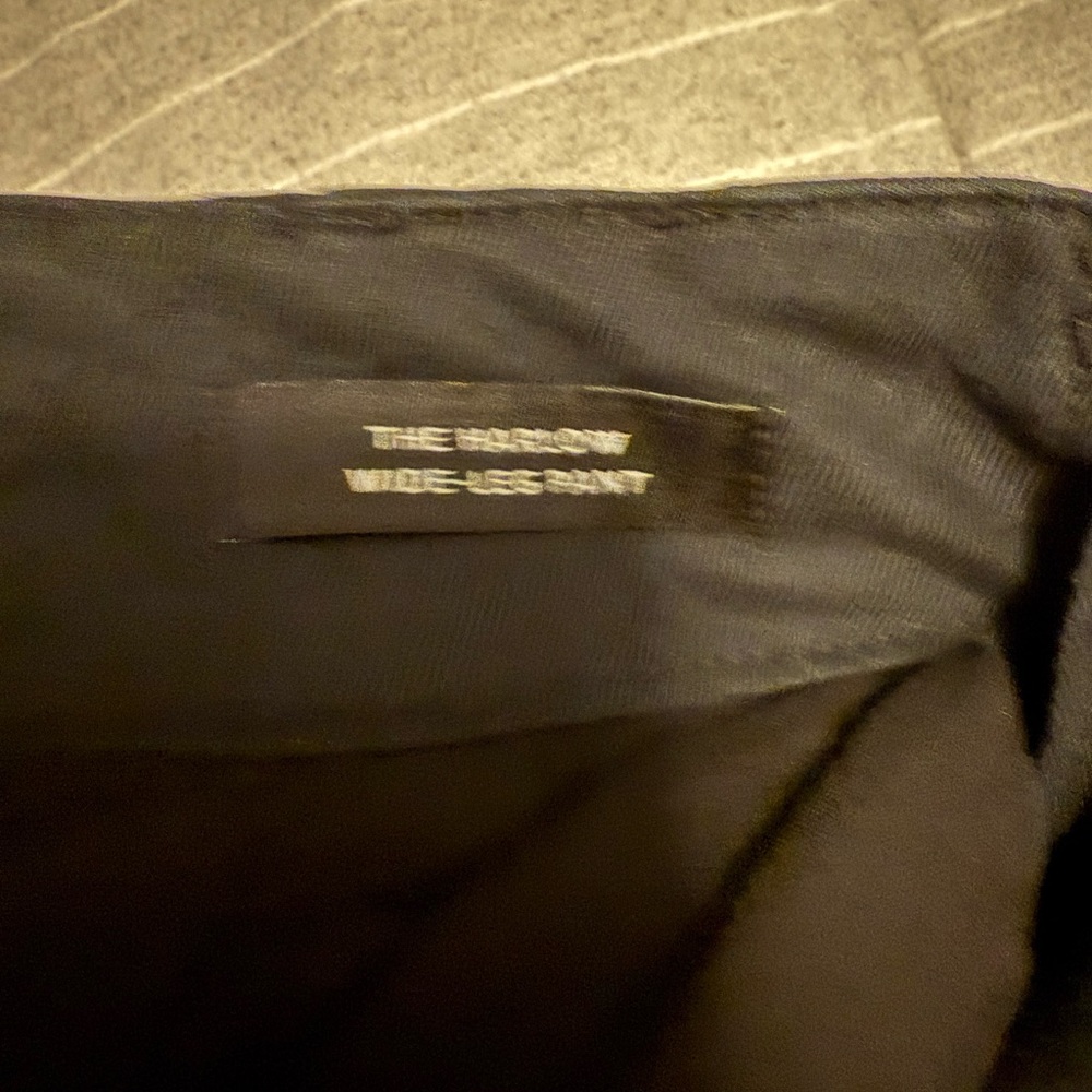 Madewell Harlowe black wide leg pants size 6P - Picture 5 of 8